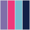 40355-Purple-Dark Pink-Light Blue-Navy
